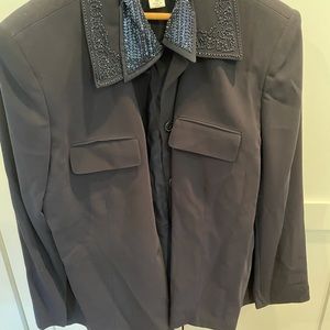 Jones of New York woman’s blazer with top large
